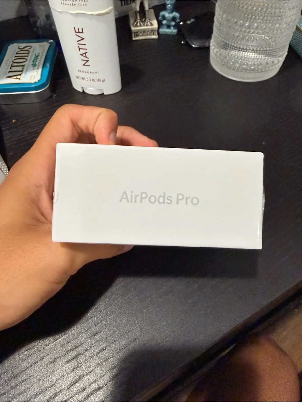 Apple AirPods Pro 3 Box – White with Green Accents